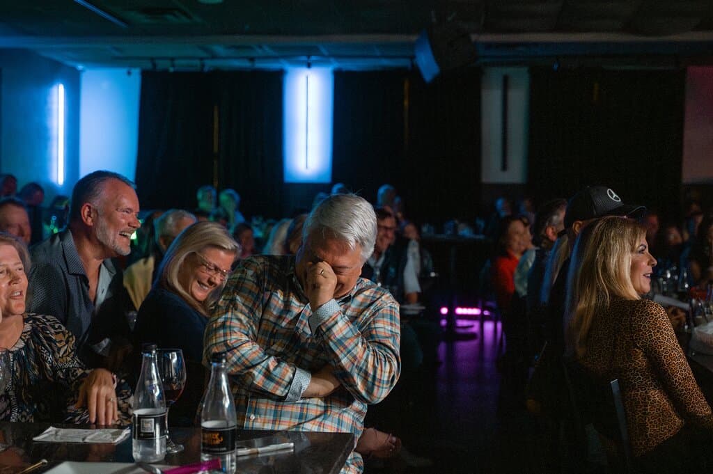 POV: watching a show with us