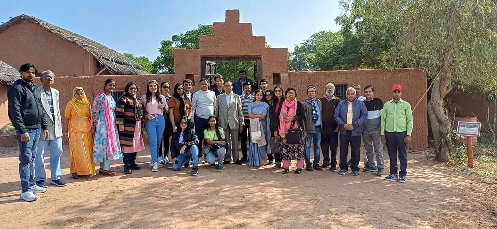 Our museum is one of the first Broom Museums in the world. We have several more exhibitions on folk musical instruments, traditional pottery, puppetry, and millets. We also feature a rich variety of flora, fauna, and water harvesting, spread across 10 acres of land. 