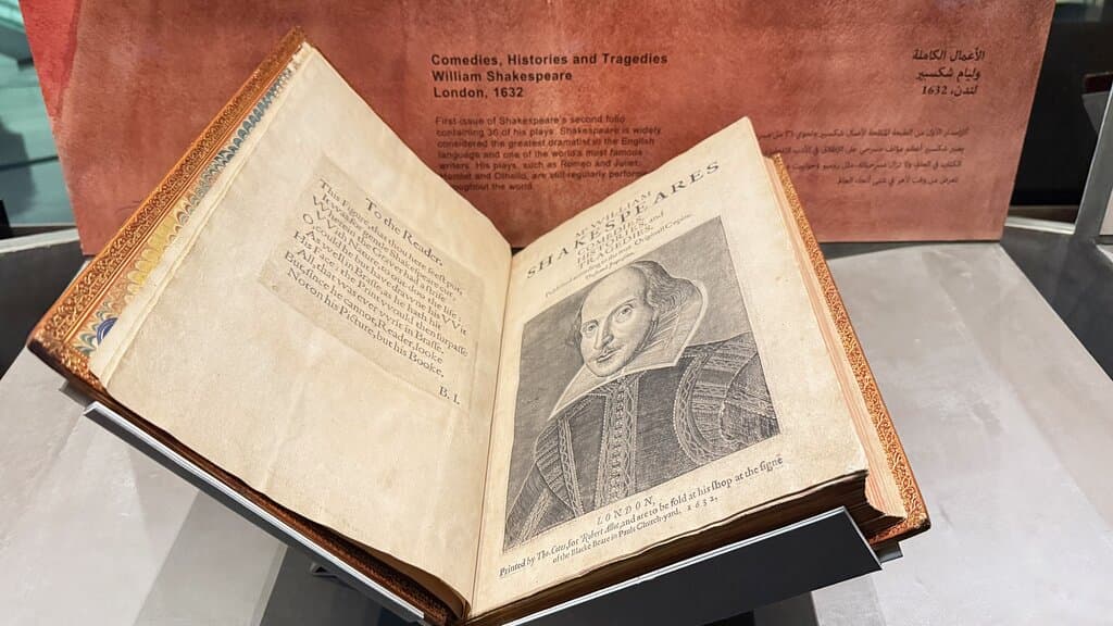 Comedies, Histories and Tragedies
William Shakespeare London, 1632
First issue of Shakespeare's second folio containing 36 of his plays
