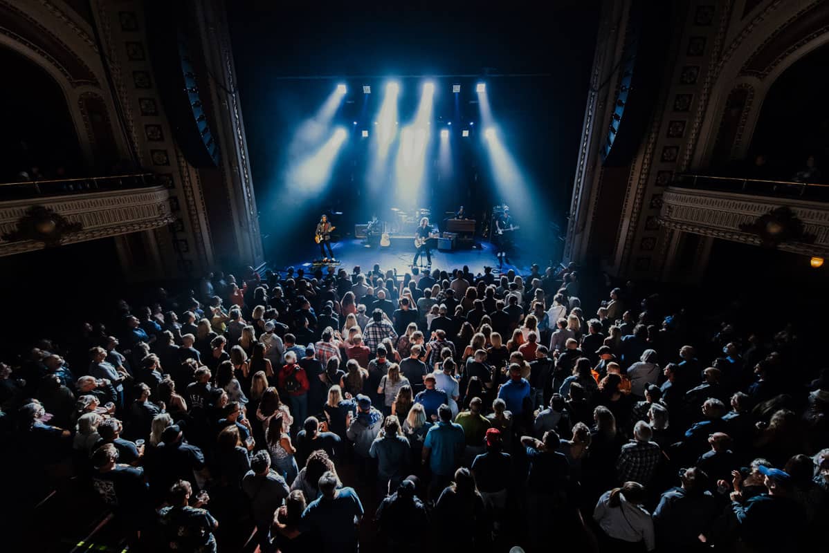 Intimate Concert Atmosphere