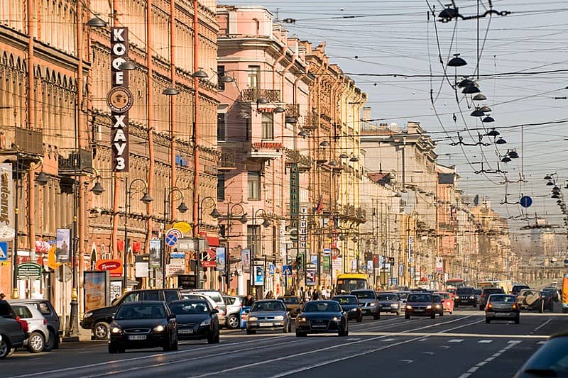 Bustling City Life