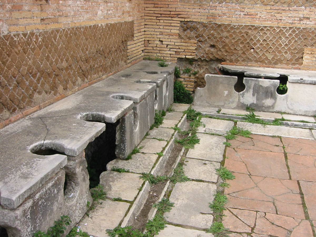Communal Roman Toilets