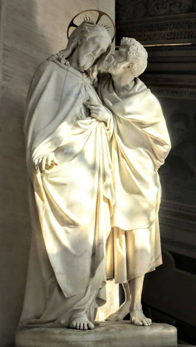 Kiss of Judas Sculpture