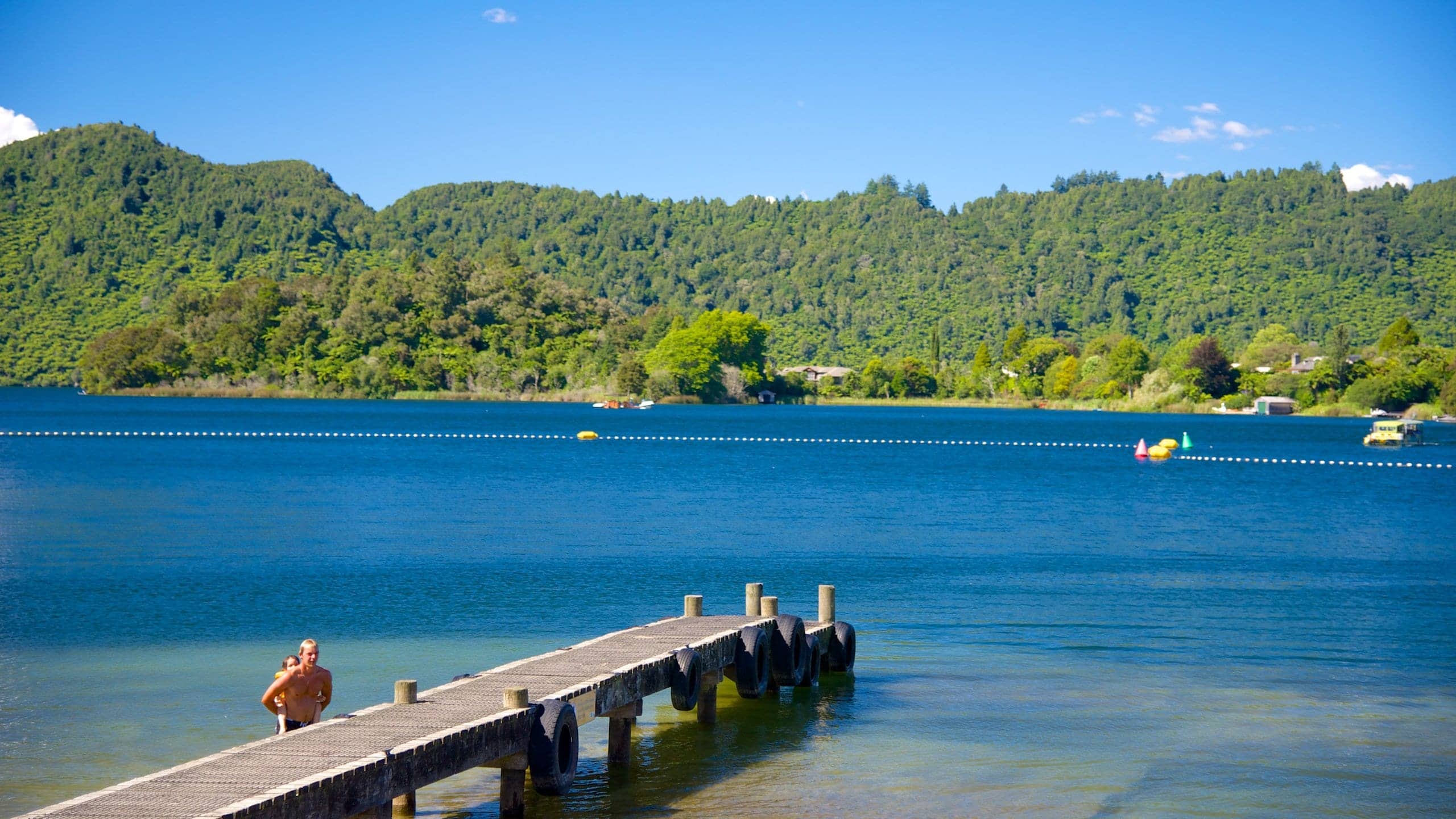 Blue and Green Lakes Views
