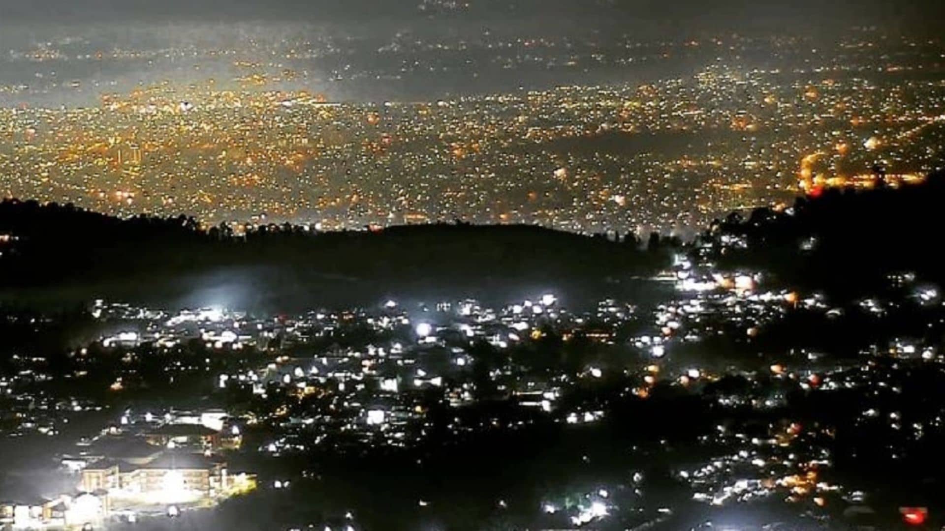 Panoramic City Lights