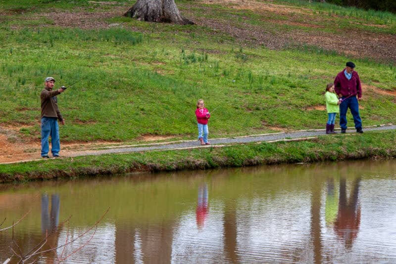 Lake and Trails