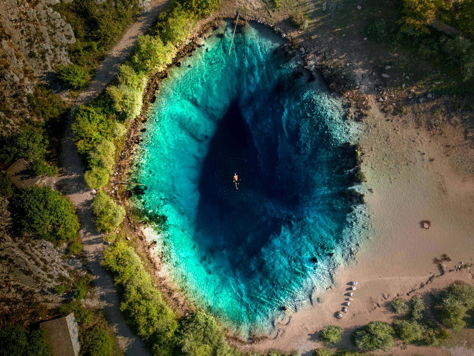 The Eye of the Earth (Cetina River Spring)