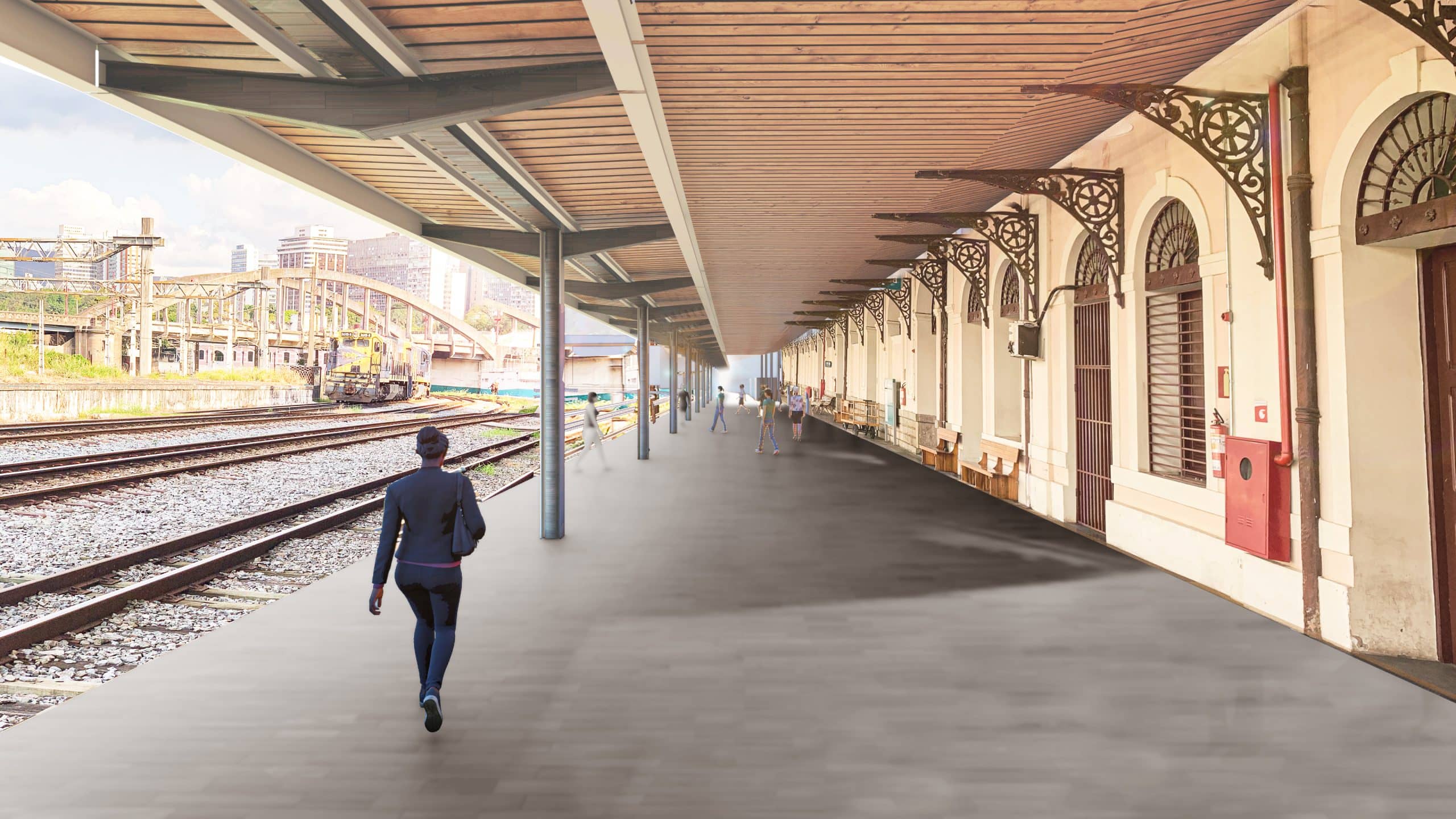 Historic Train Station Architecture
