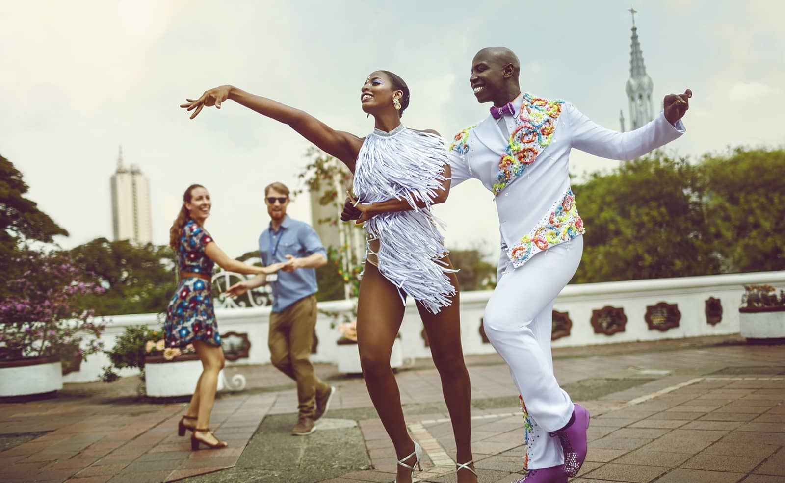 Salsa Dancing Atmosphere