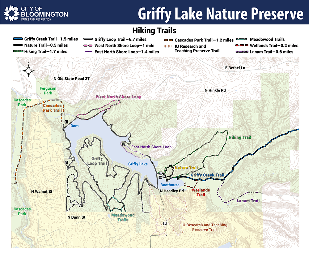 Diverse Hiking Trails