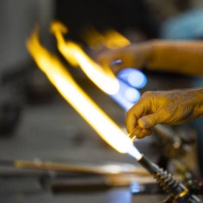 Glass Blowing Class