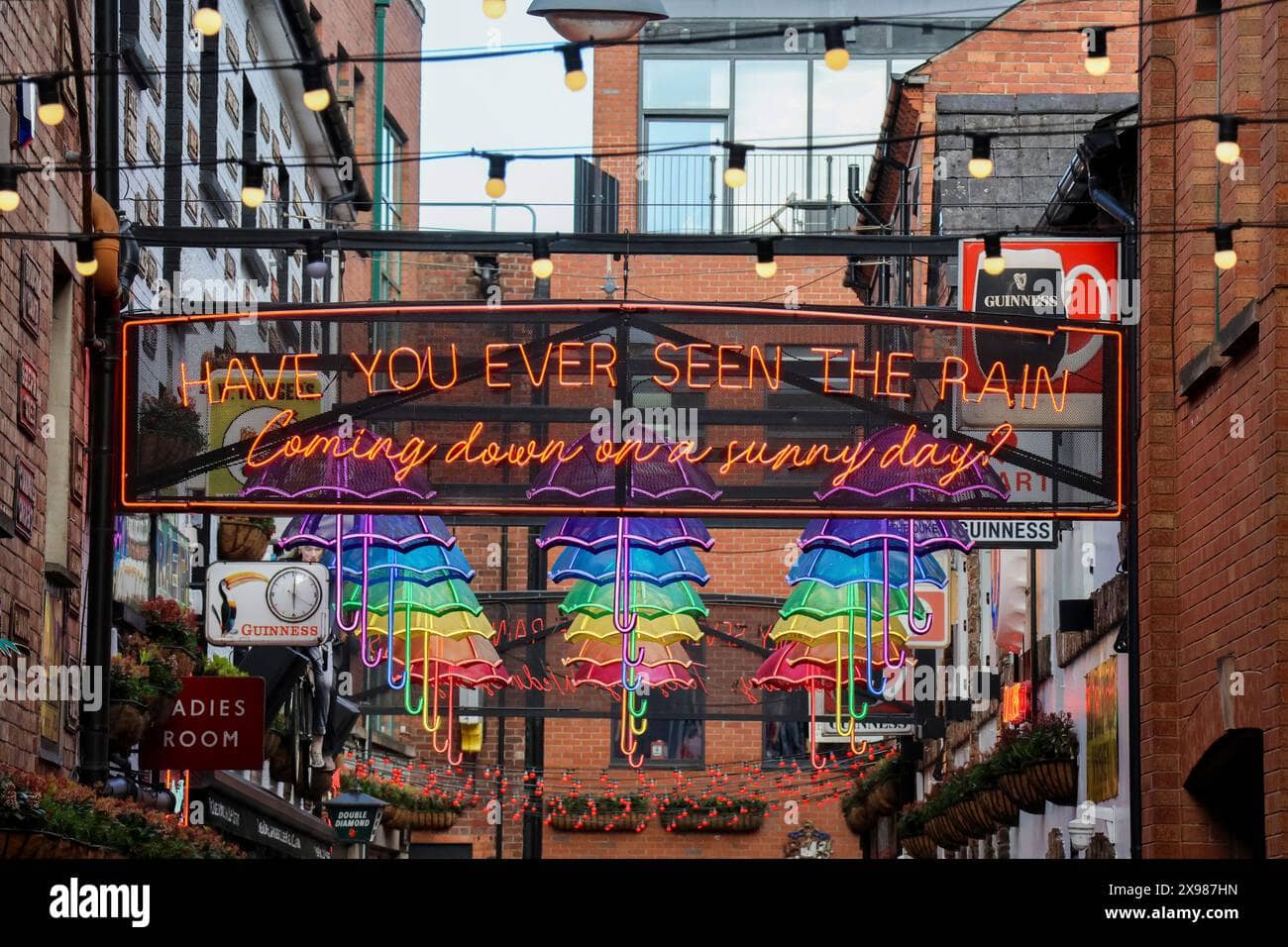 Outdoor Seating & Street Art