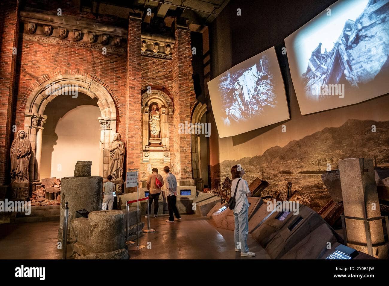 Model of the Destroyed City