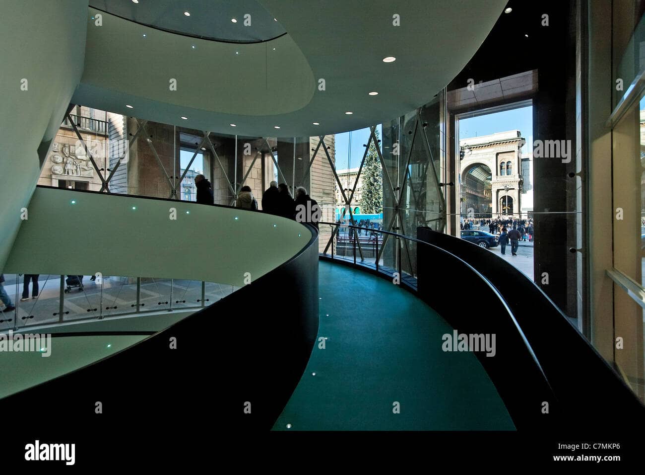 Architectural Spiral Ramp