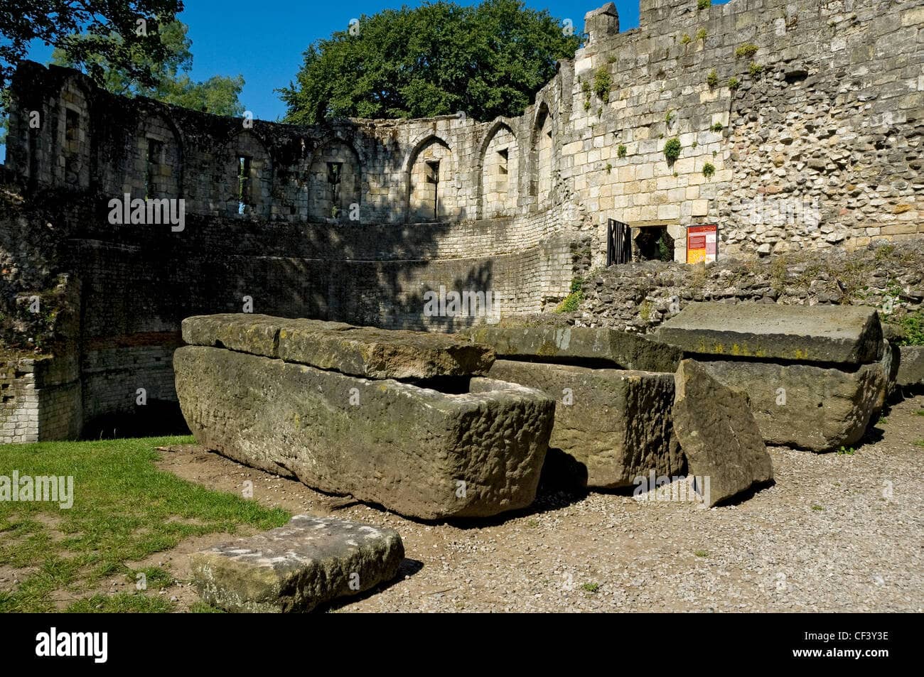 Roman Coffins Display