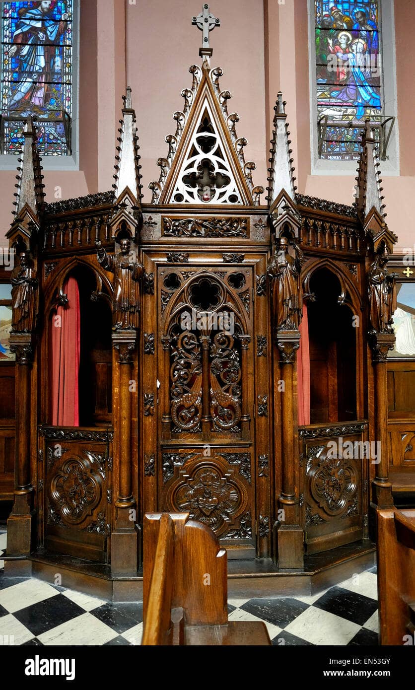 Traditional Confession Box