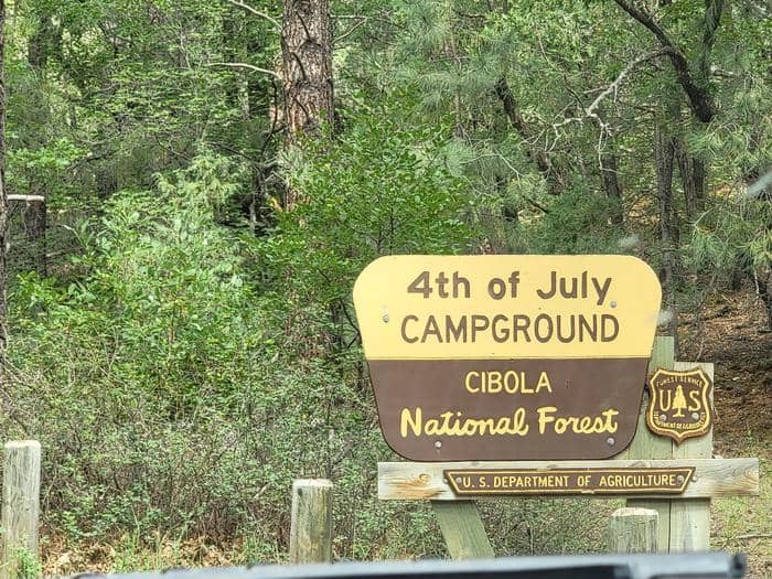 Fourth of July Campground Seclusion