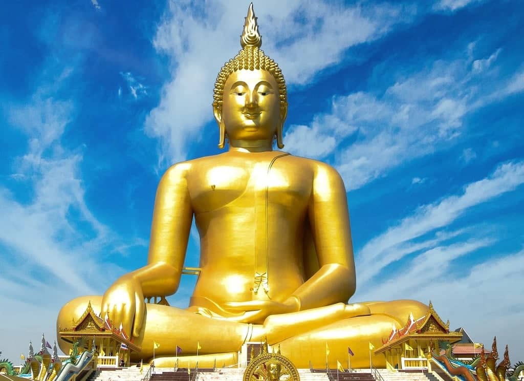 Serene Buddha Statue