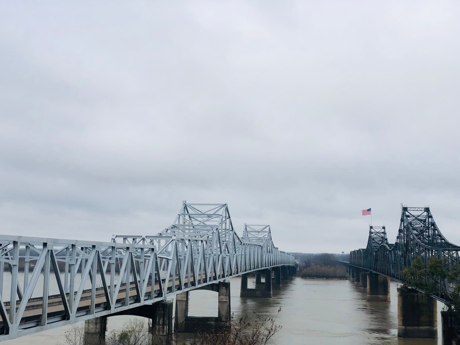 Old Vicksburg Bridge Mississippi - Image 1
