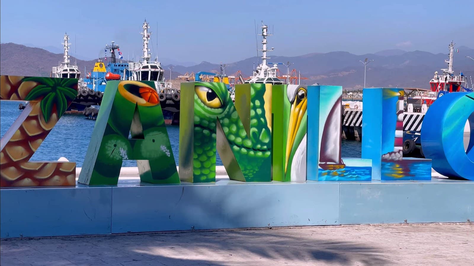 Manzanillo Letters Sign - Image 1