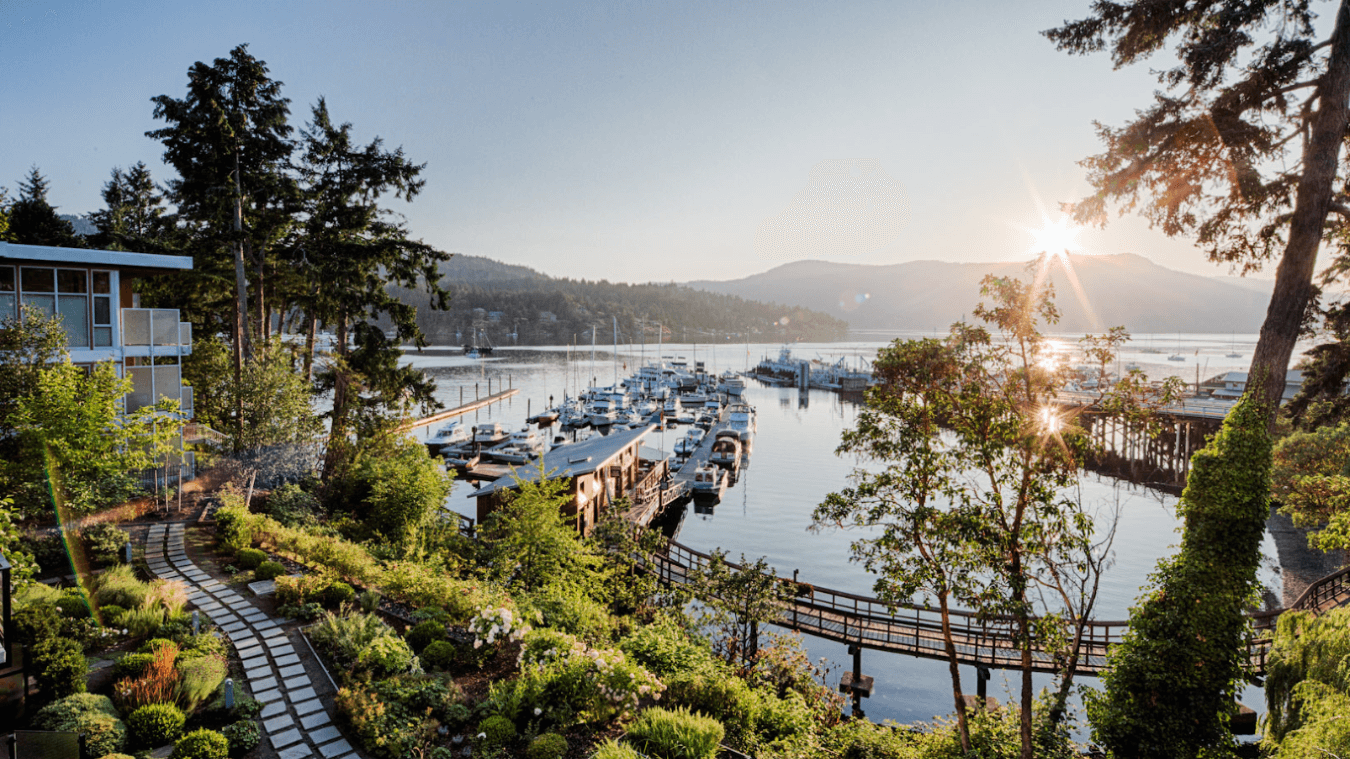 Proximity to Butchart Gardens
