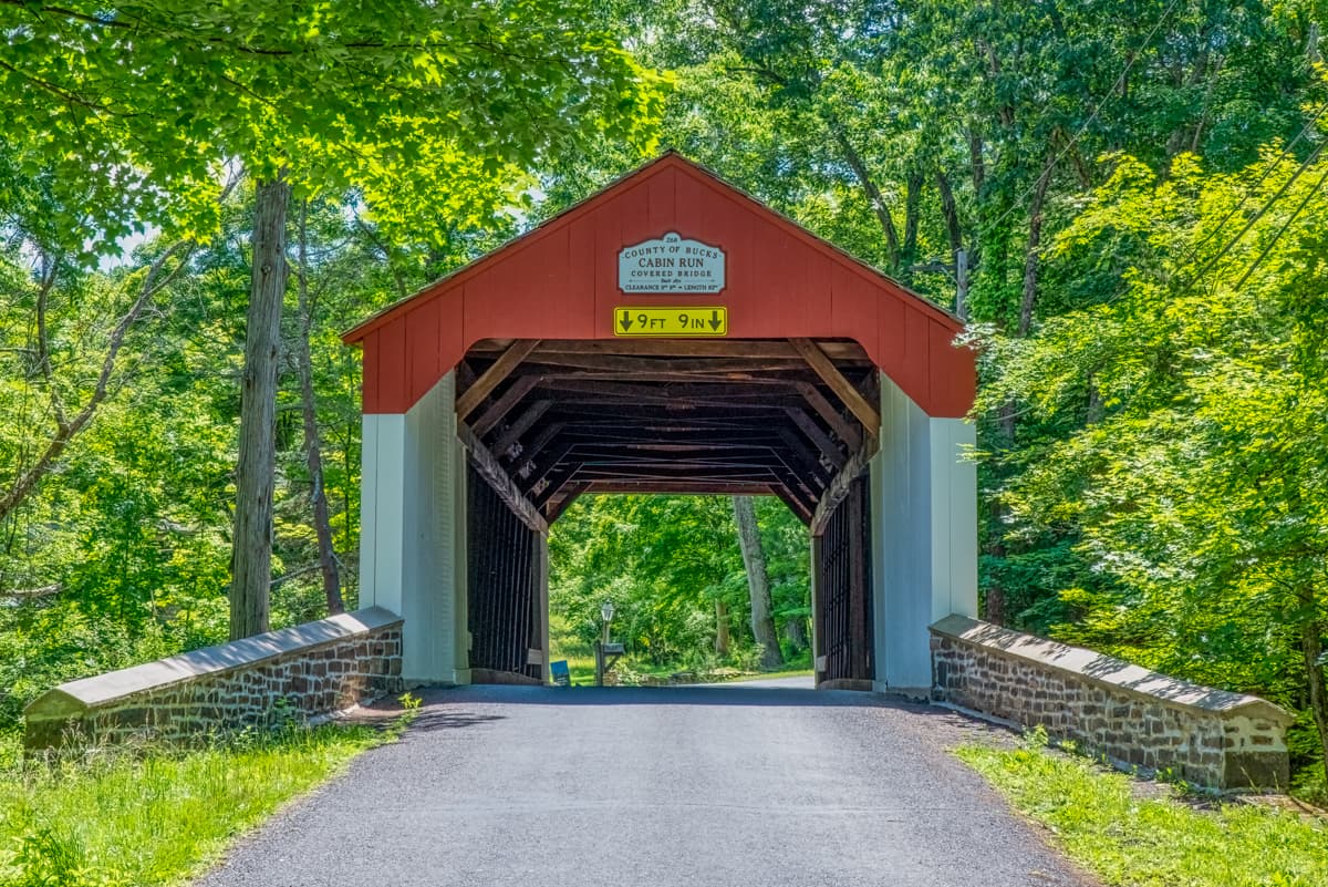 Cabin Run Covered Bridge - Image 1