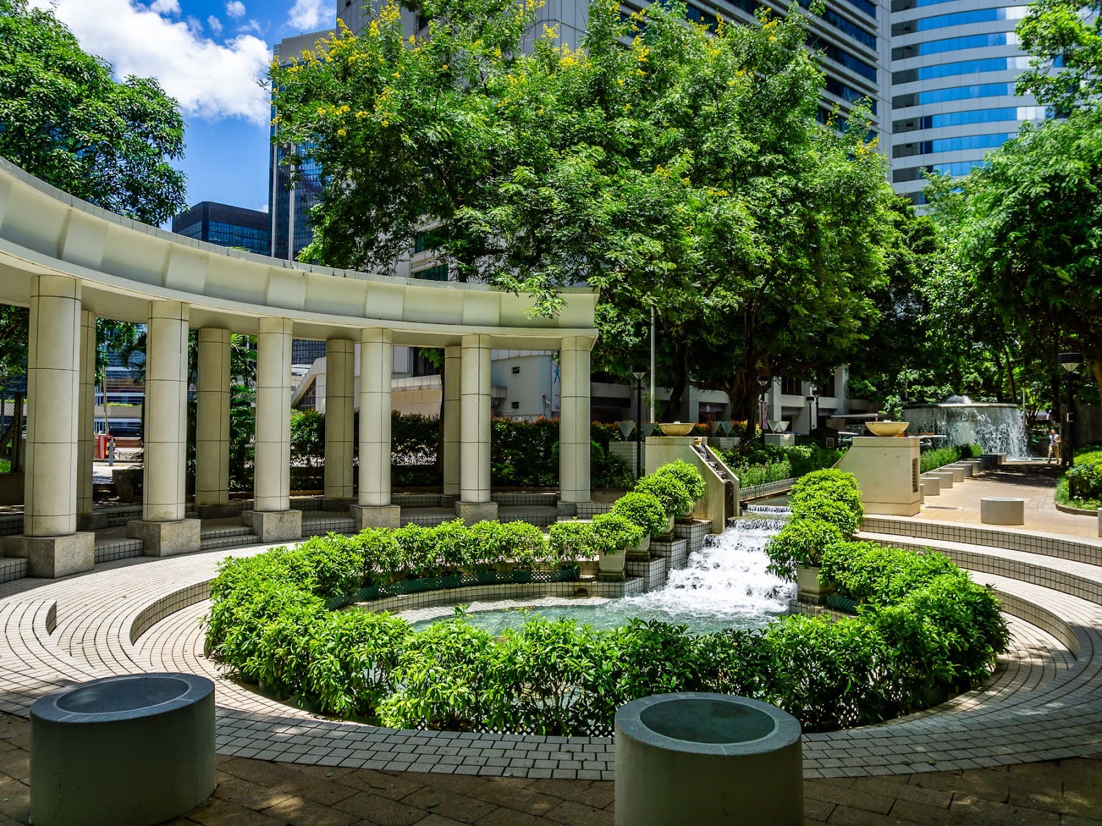 Hong Kong Park Fountain - Image 1