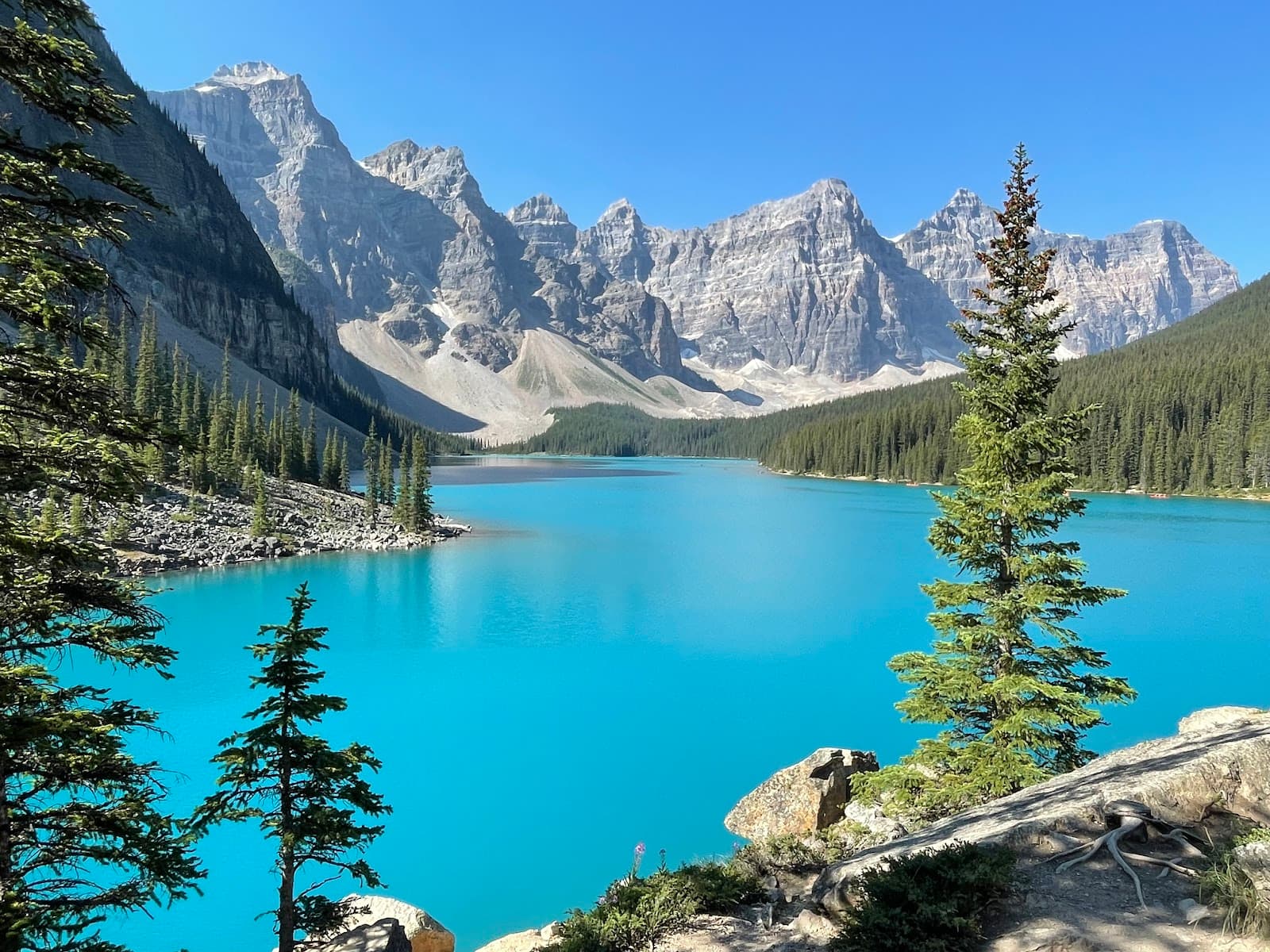 Rockpile Trail Moraine Lake Viewpoint - Image 1