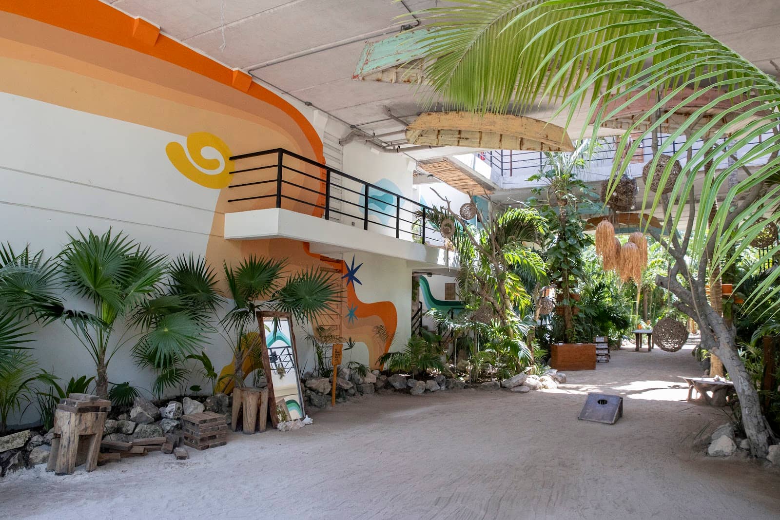 Vibrant Beach Club Atmosphere