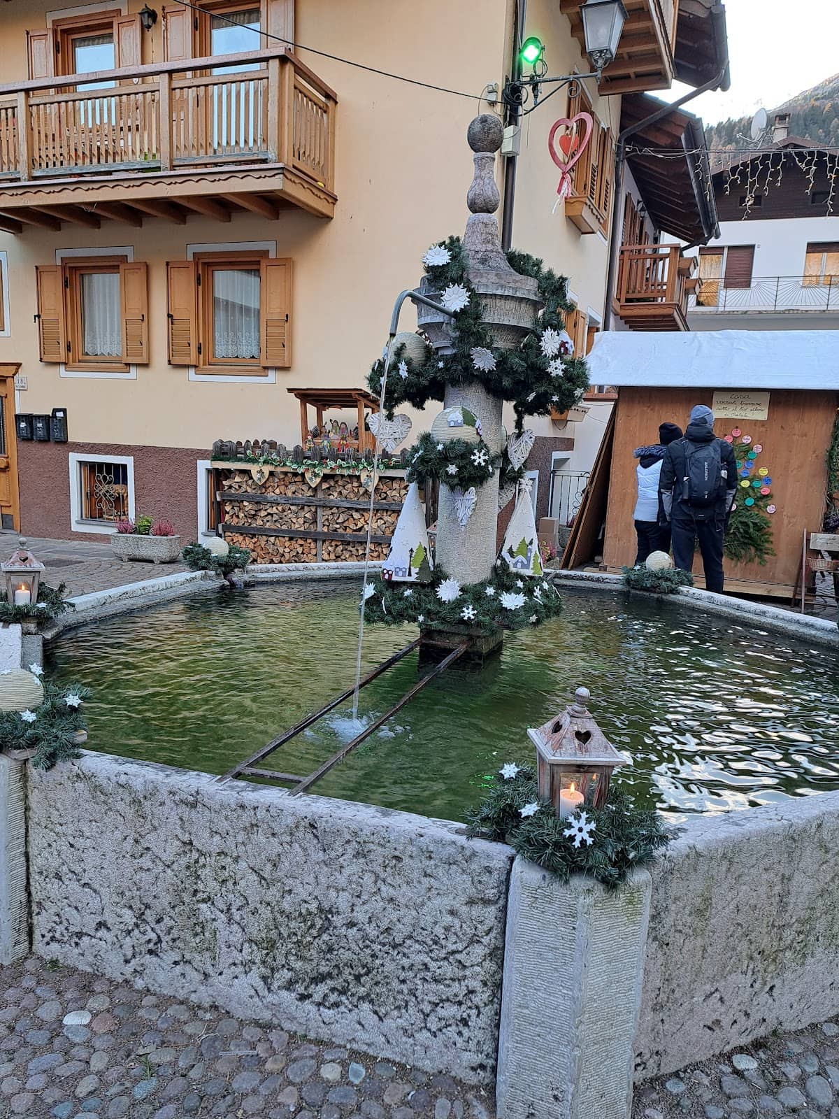 Frescoed Houses & Fountains