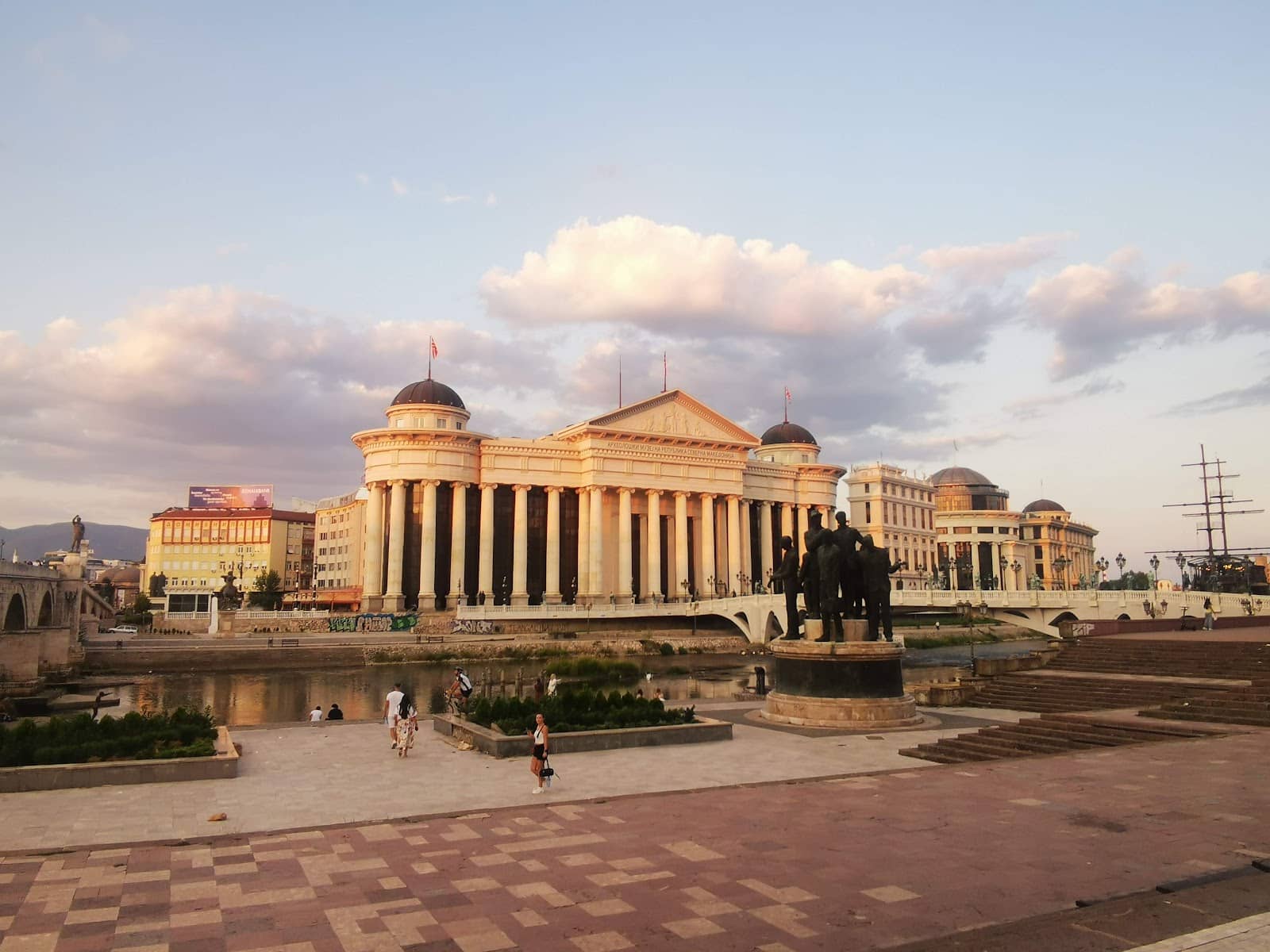 Macedonia Square Panorama