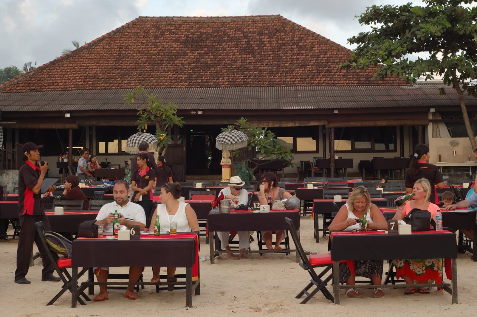 Jimbaran Beachfront Seafood Cafes - Image 1