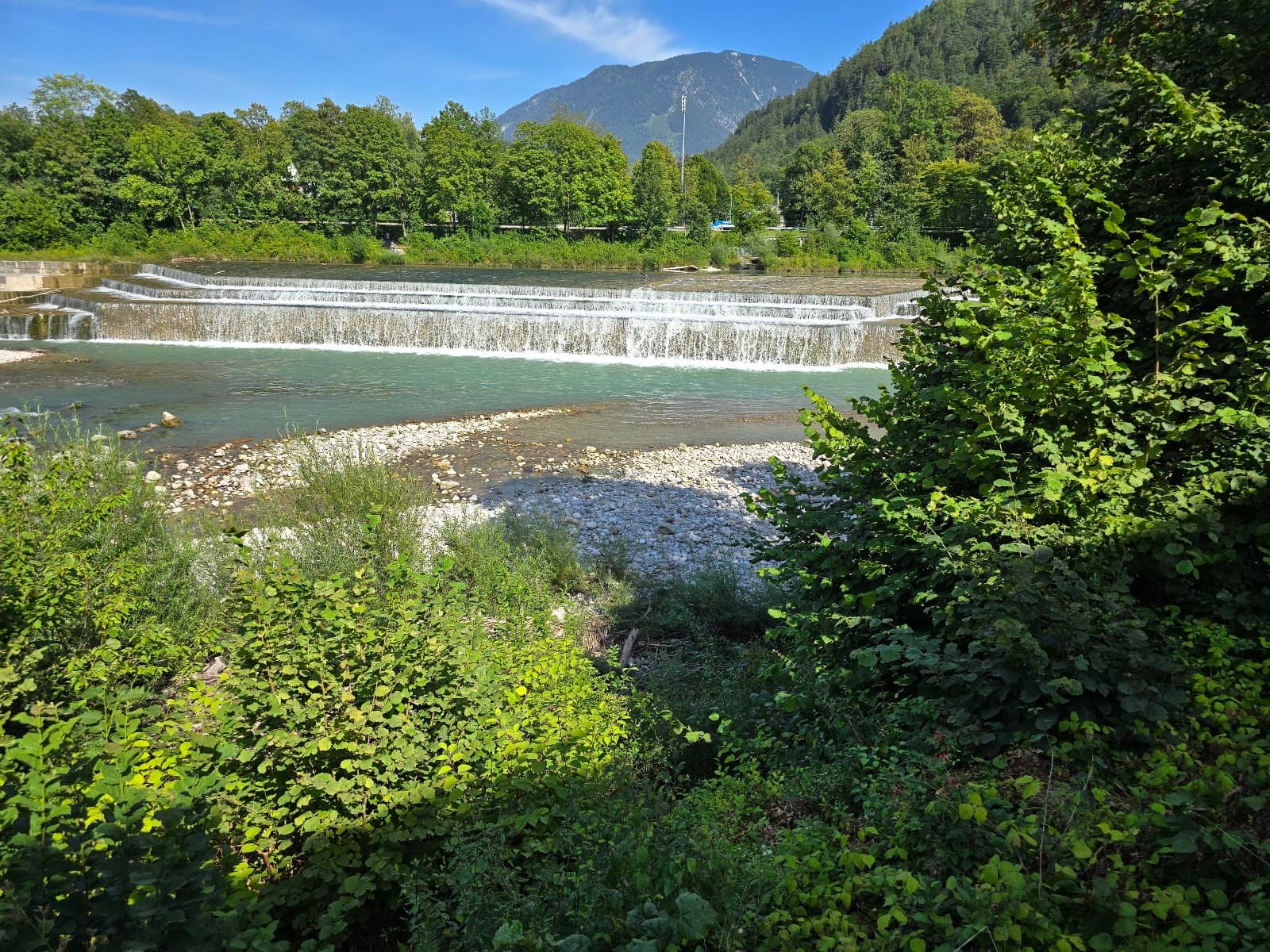 Saalachwehr and Reservoir