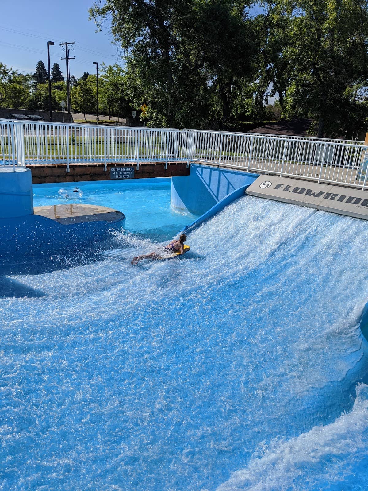 Body-Board Pool Thrills