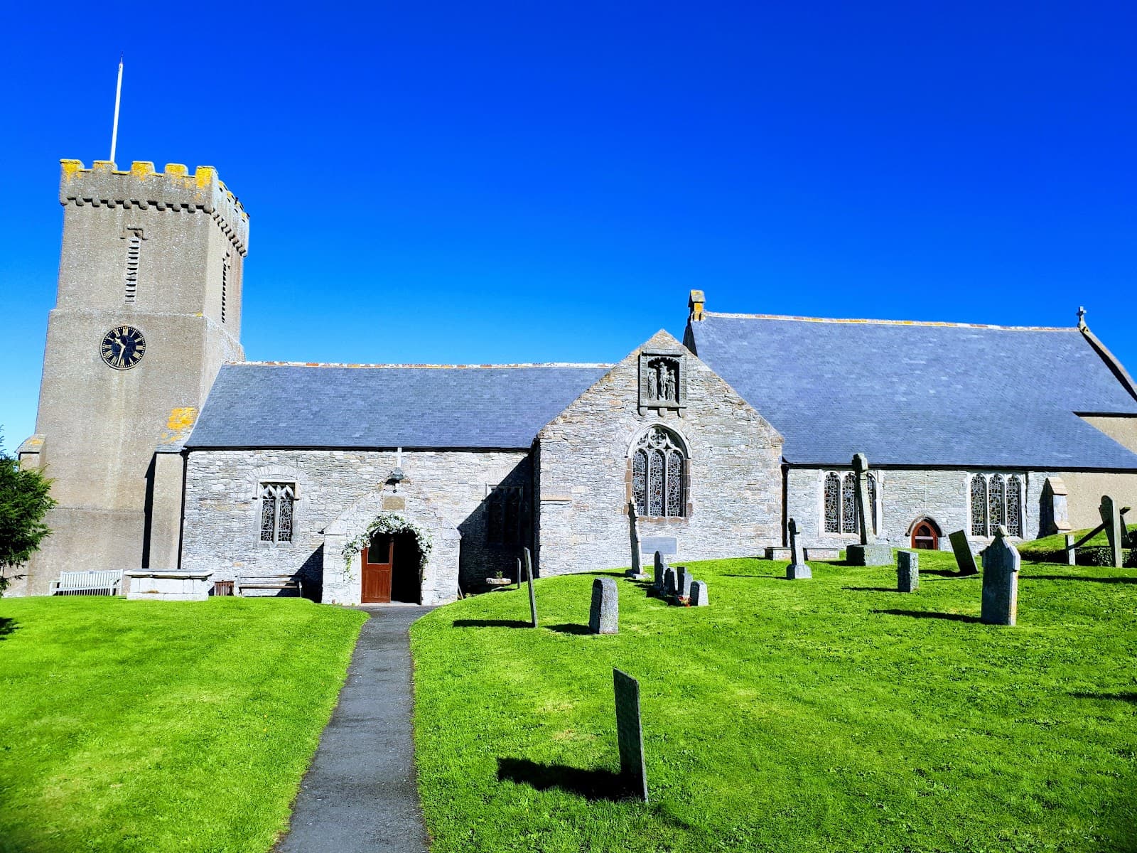Crantock Village and Church - Image 1