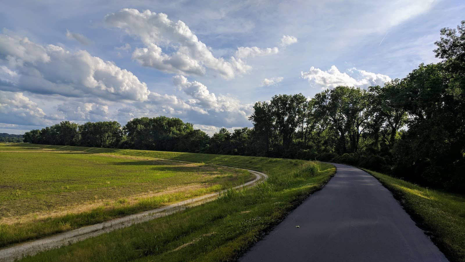Smooth Paved Path