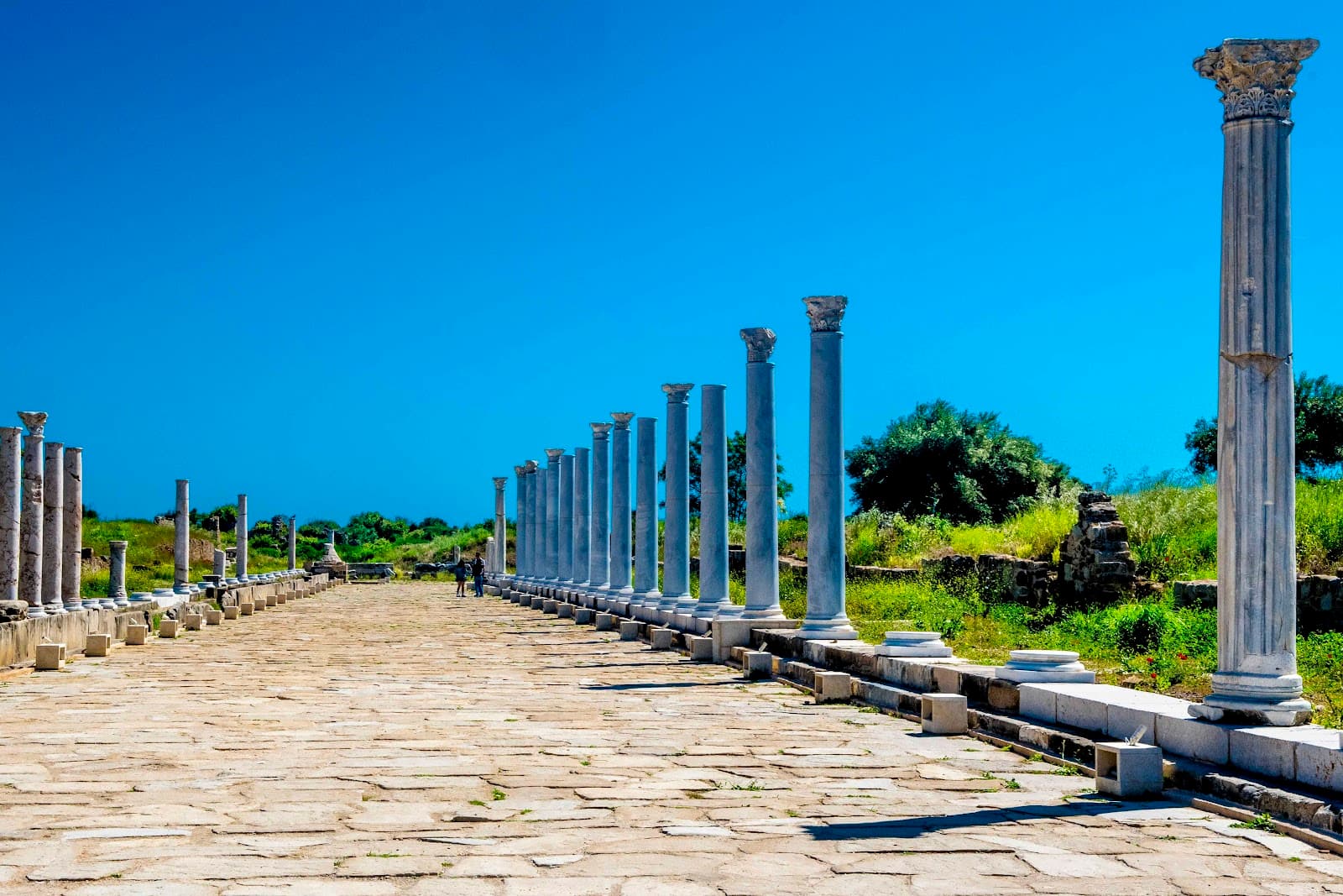 Colonnaded Street Side - Image 1