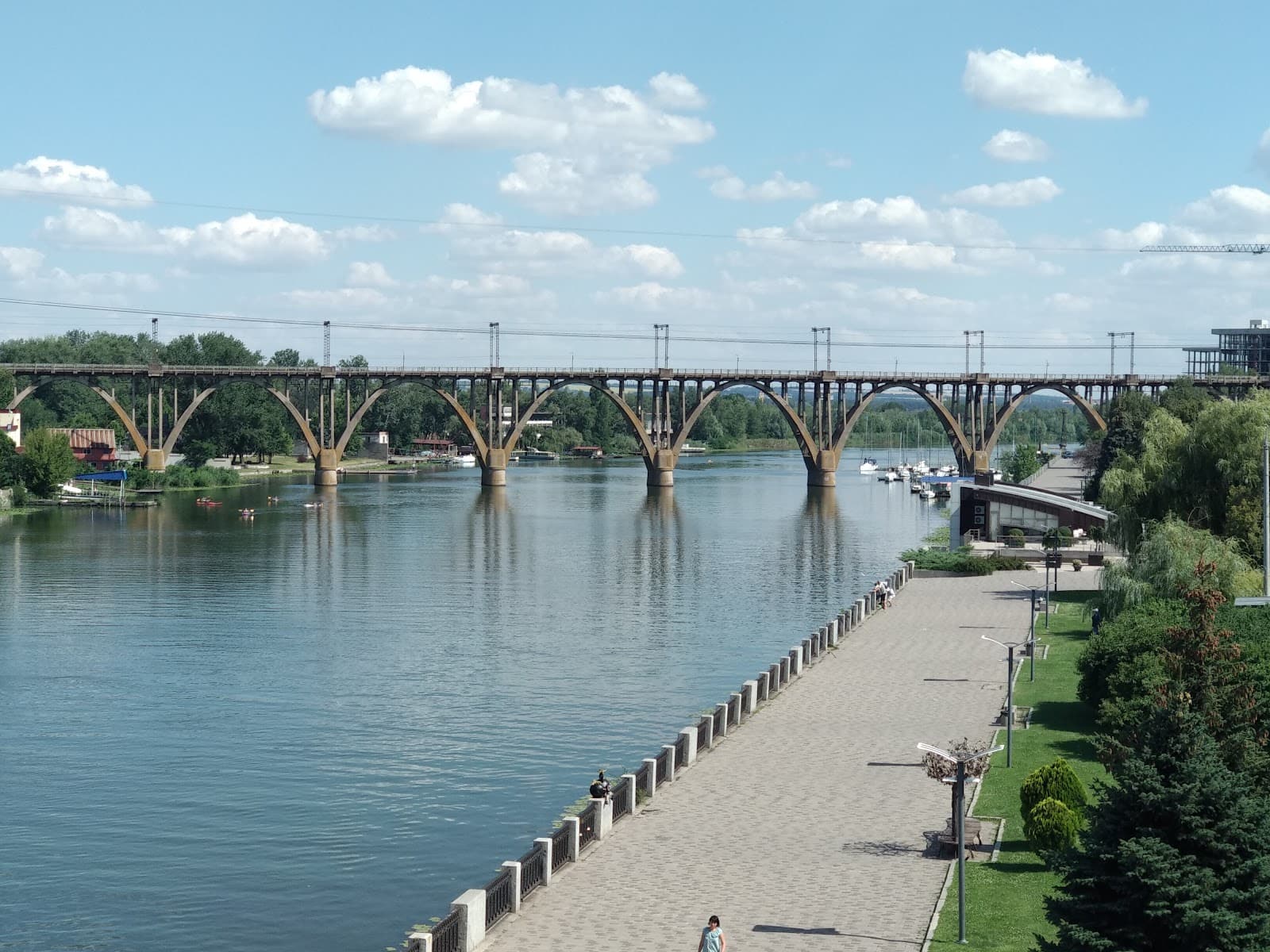 Pedestrian Bridge to Monastyrsky Island - Image 1