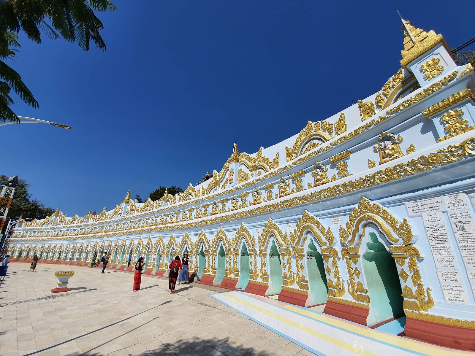 Colorful Buddha Statues