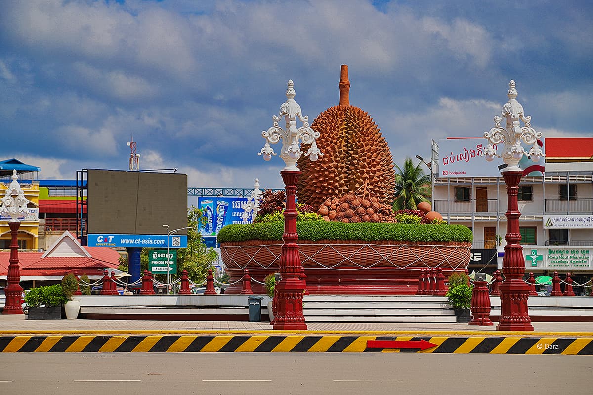 Durian Roundabout Kampot - Image 1