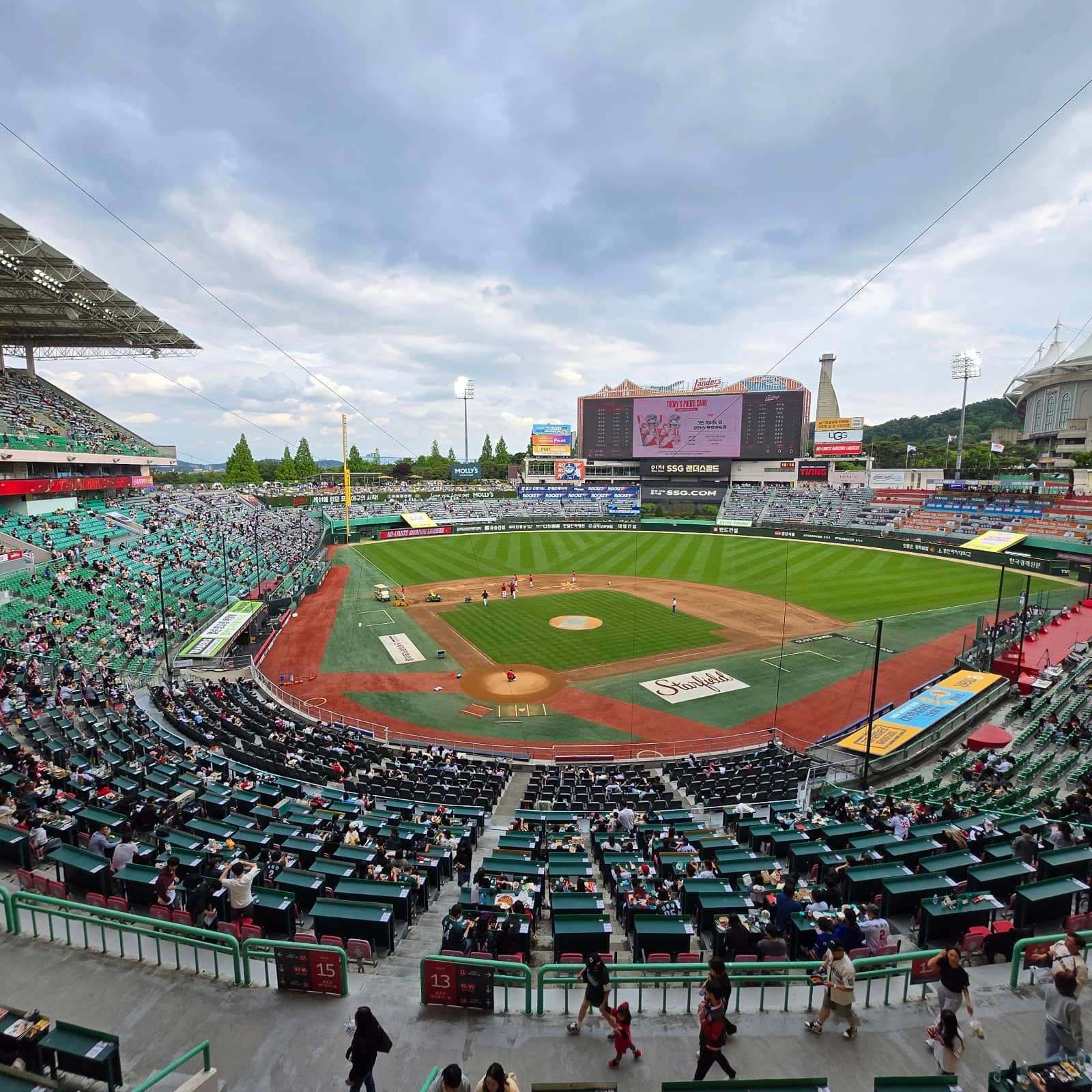 Outfield BBQ Experience