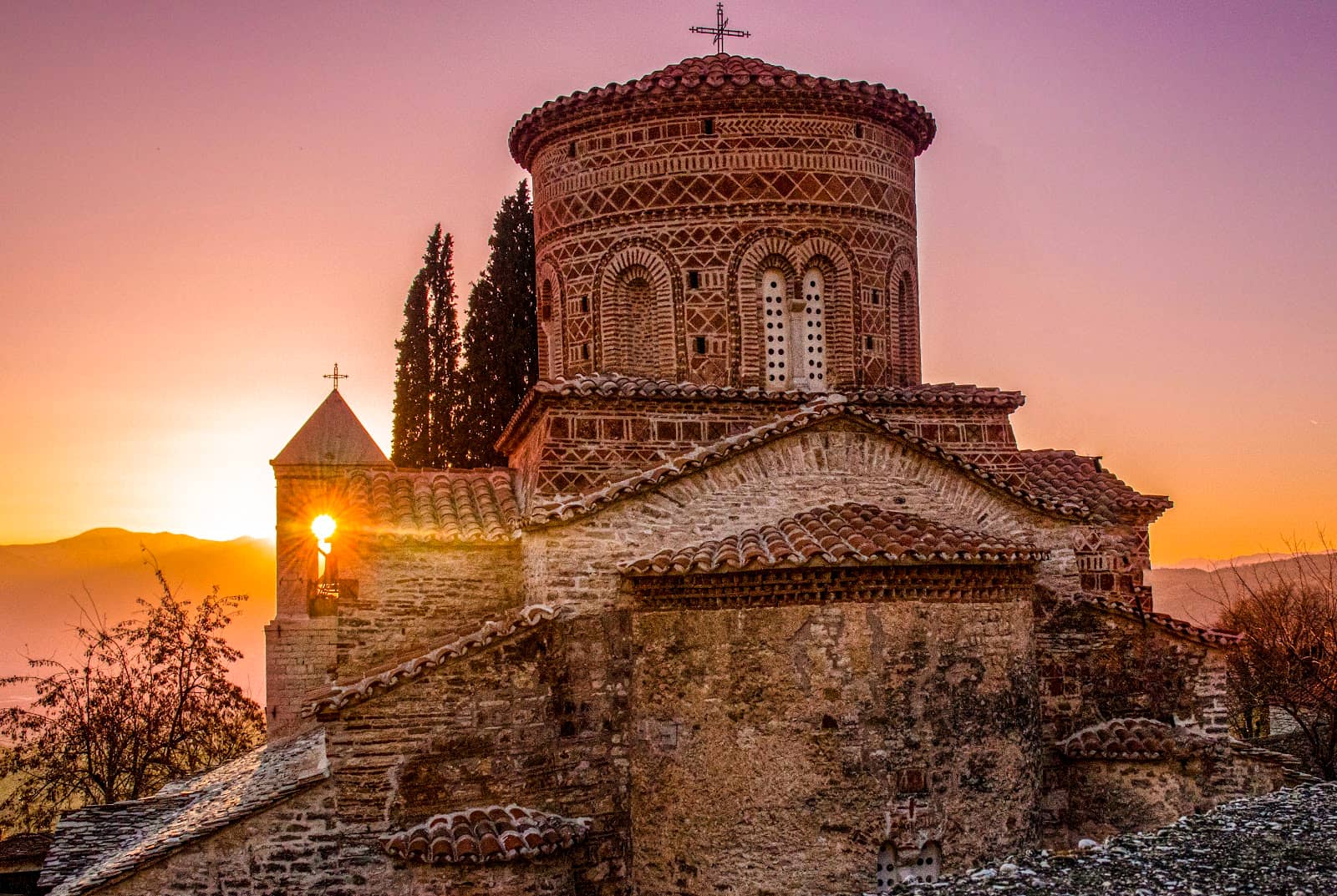 Serene Monastery Atmosphere