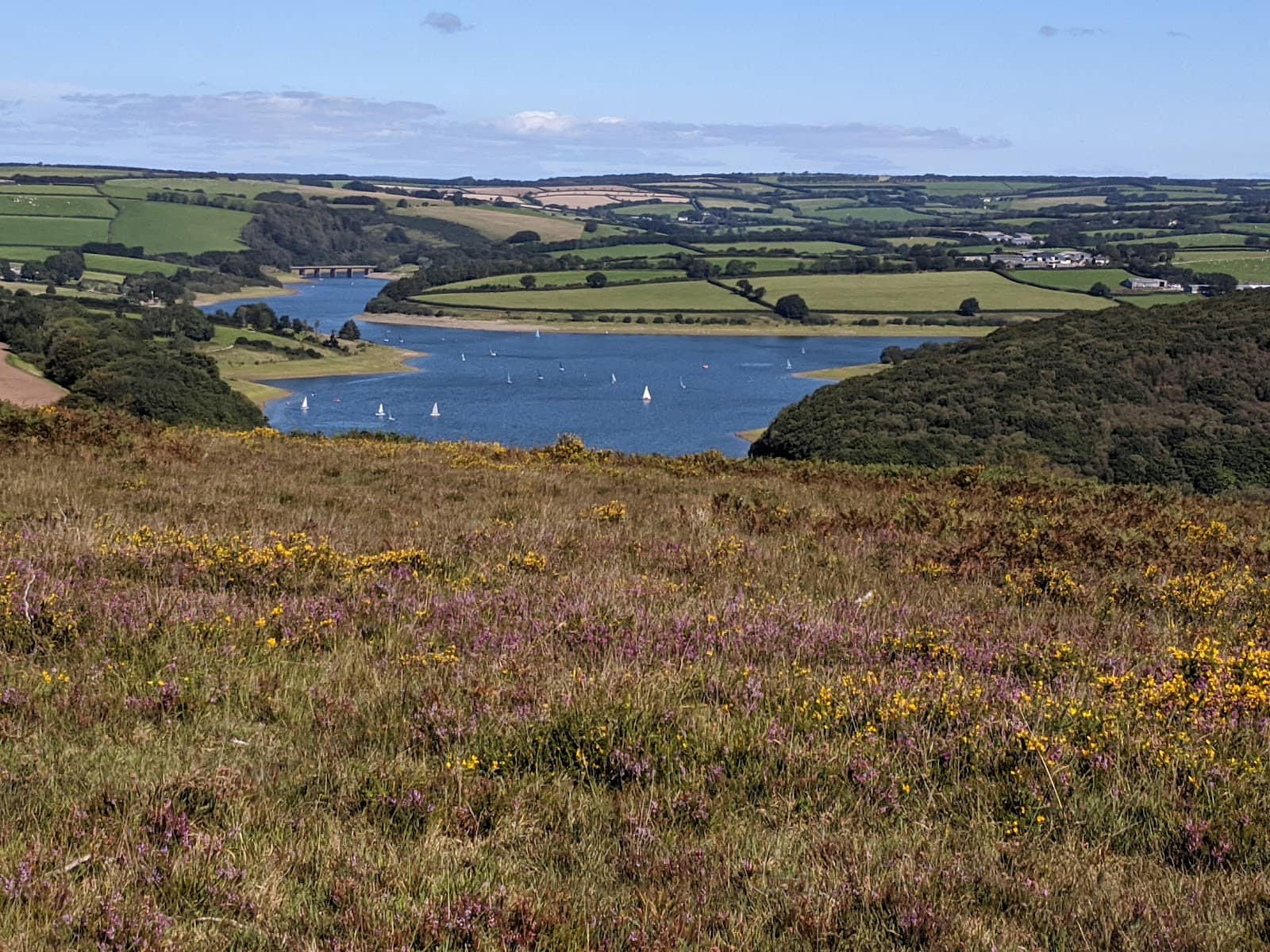 Panoramic Views of Wimbleball Lake