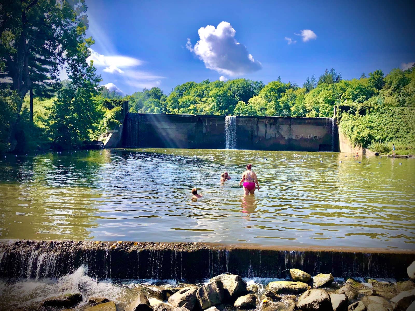 Exposed Sandstone Formations