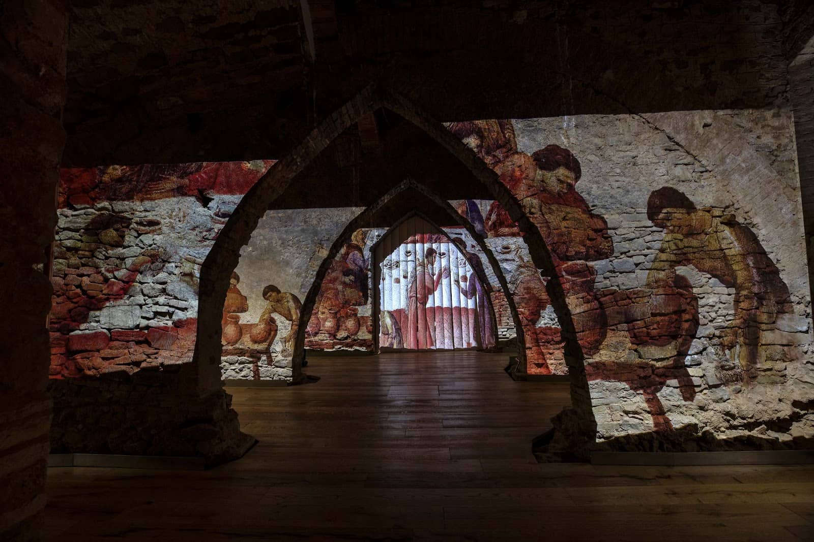 Cloister Cellars Projection