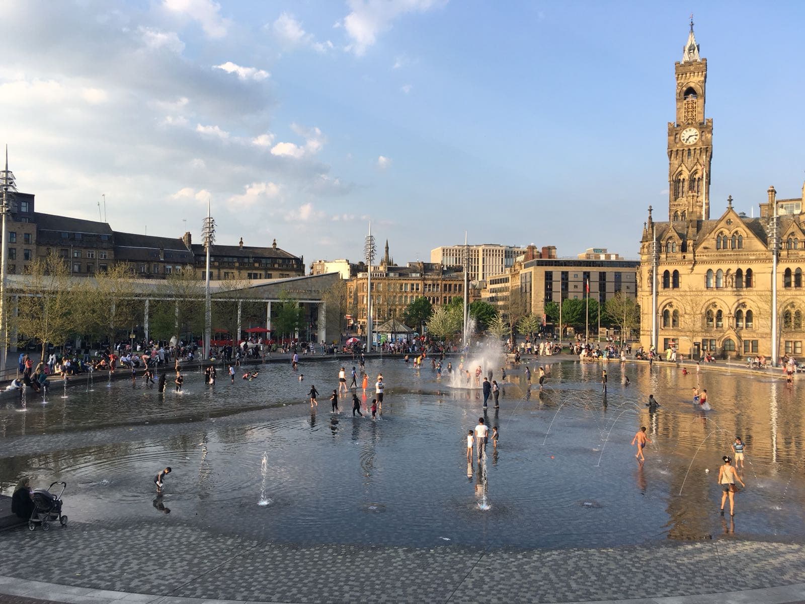 Bradford City Park Mirror Pool - Image 1