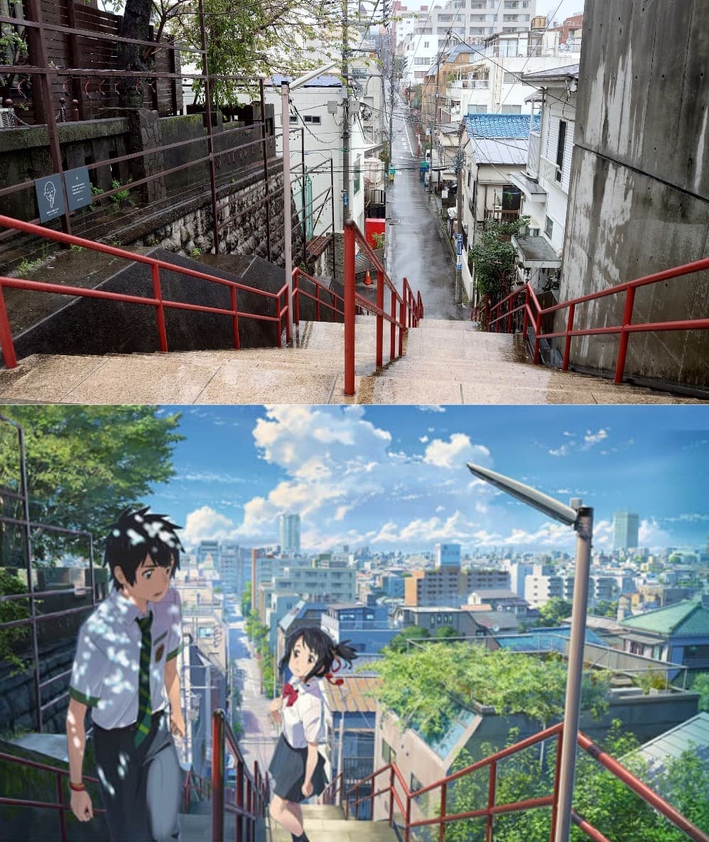 Suga Shrine Stairs - Image 1