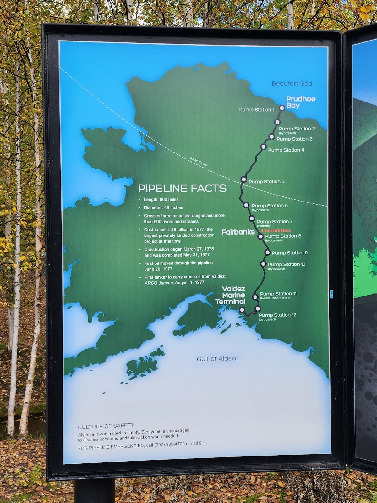 Alyeska Pipeline Terminal Viewpoint - Image 1