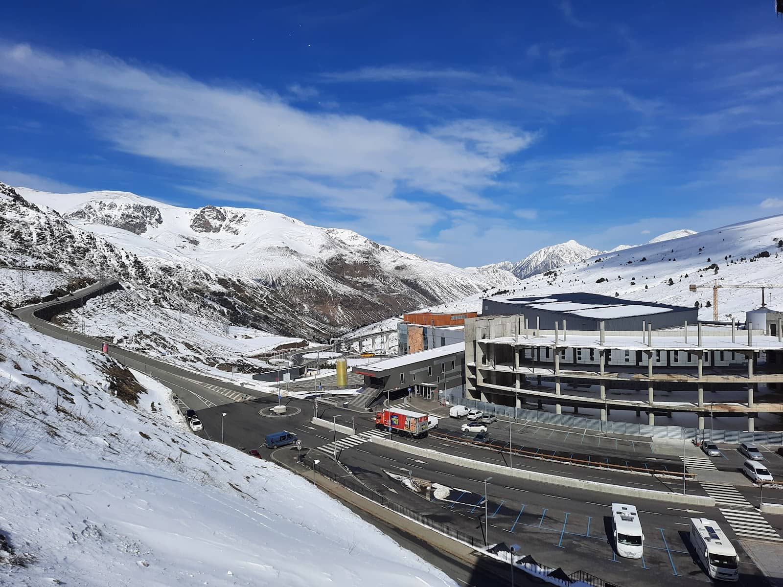 Snowy Mountain Views