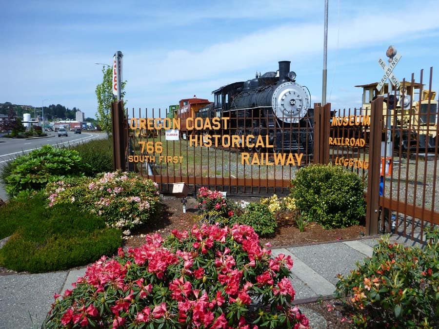 Oregon Coast Historical Railway Coos Bay Oregon - Image 1